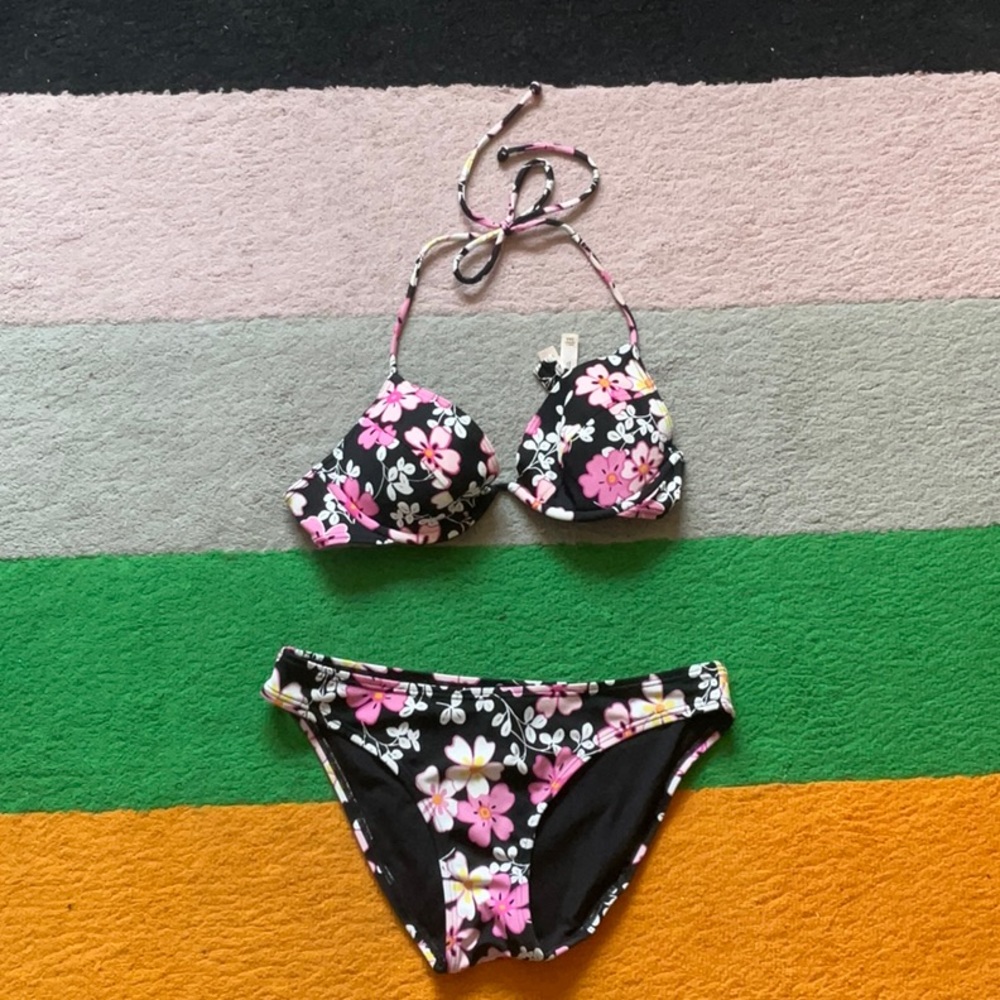 2 price floral bikini set